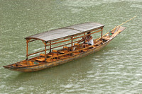 Local boat on the river