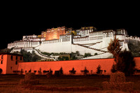 Potala Palace at night
