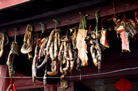 Weird dried meats in a local shop