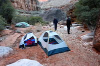 Day 2 - Morning camp in Royal Arch drainage