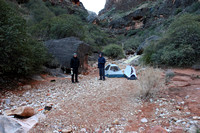 Day 2 - Morning camp in Royal Arch drainage