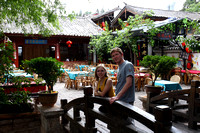 Chris and Sue in Old Town LiJiang