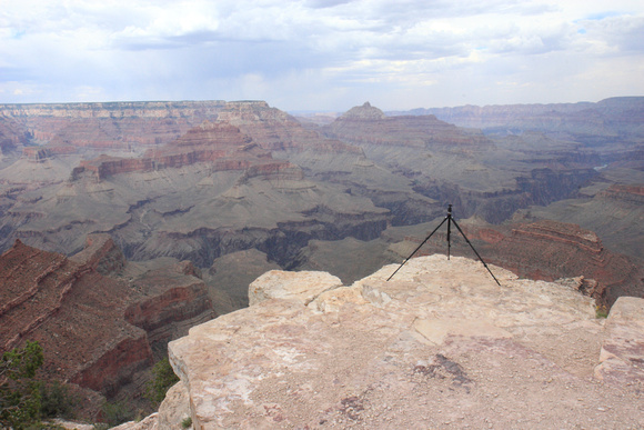 Here's how close you have to get some times to get a good picture at Grand Canyon